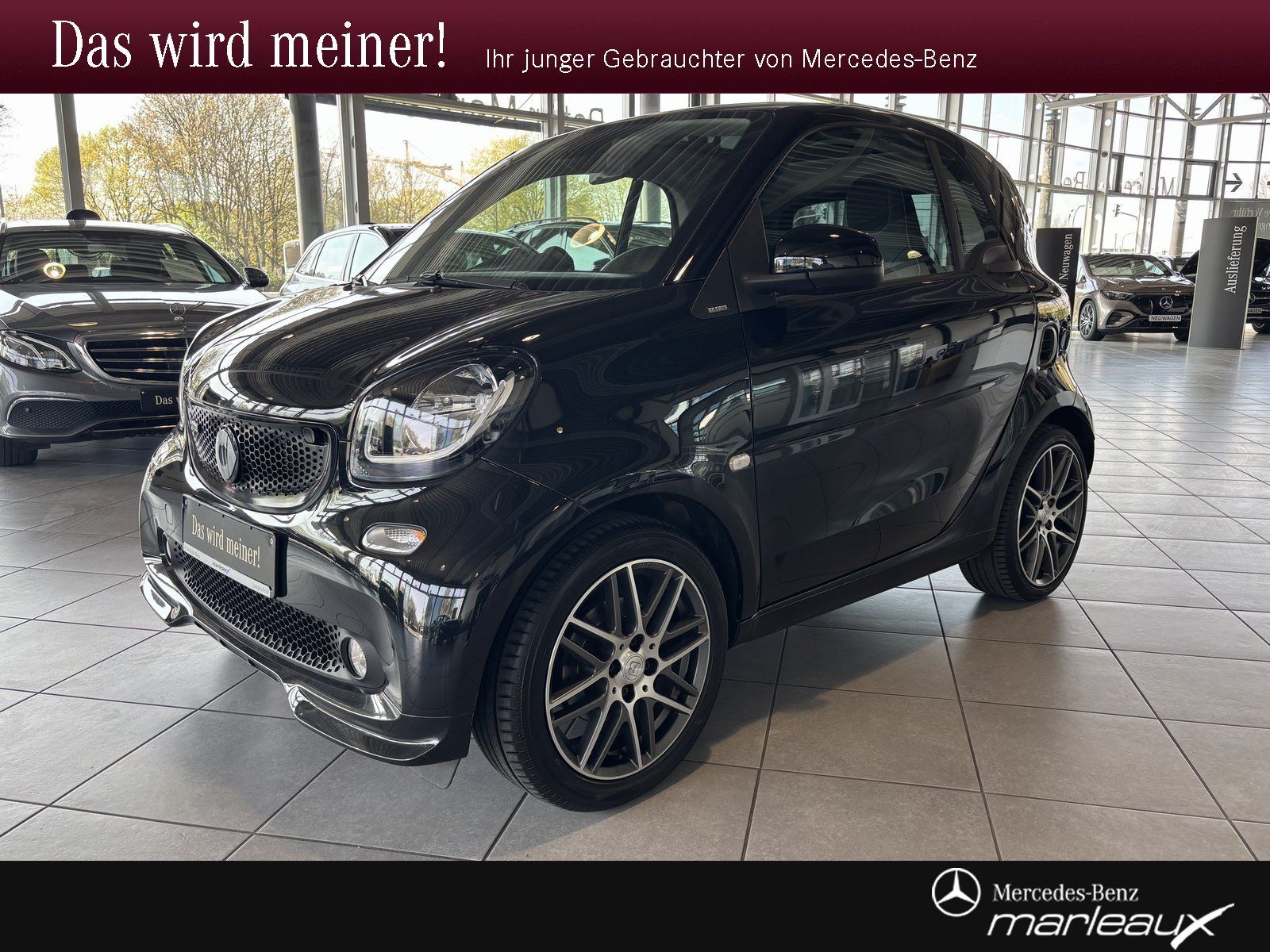 Smart fortwo coupé 80 kW Brabus+LED+SITZHEIZUNG ++++++